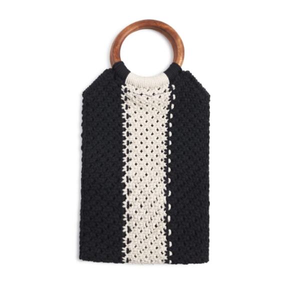 Curateur Laude The Label Gabby Mini Macrame Bag - Picture 1 of 7